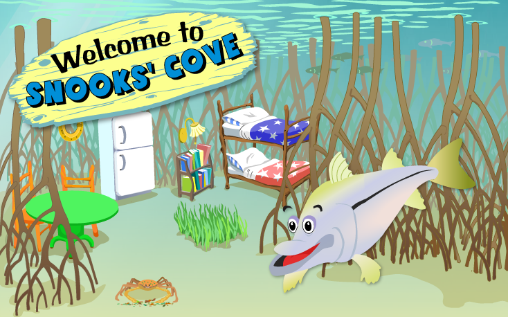 Welcome-to-Snooks-Cove Welcome to Snooks Cove illustration