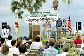 historyhome2 Indian River Lagoon National Estuary signing celebration