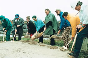historyhome4 Lake Apopka restoration dirt-turning ceremony