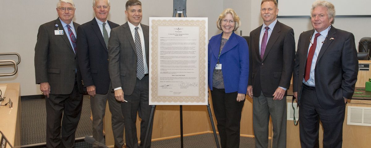 Springs Protection Awareness Month proclamation signing