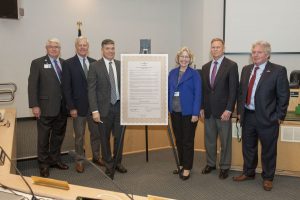 Springs Protection Awareness Month proclamation signing