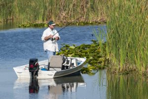 Fishing at Blue Cypress Conservation Area