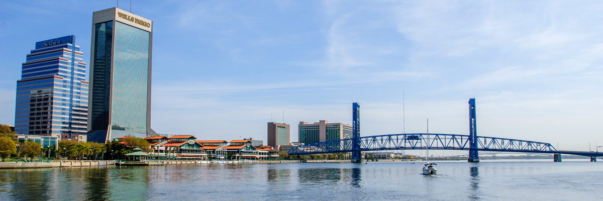 John T. Alsop Jr. Bridge crossing the St. Johns River in Jacksonville