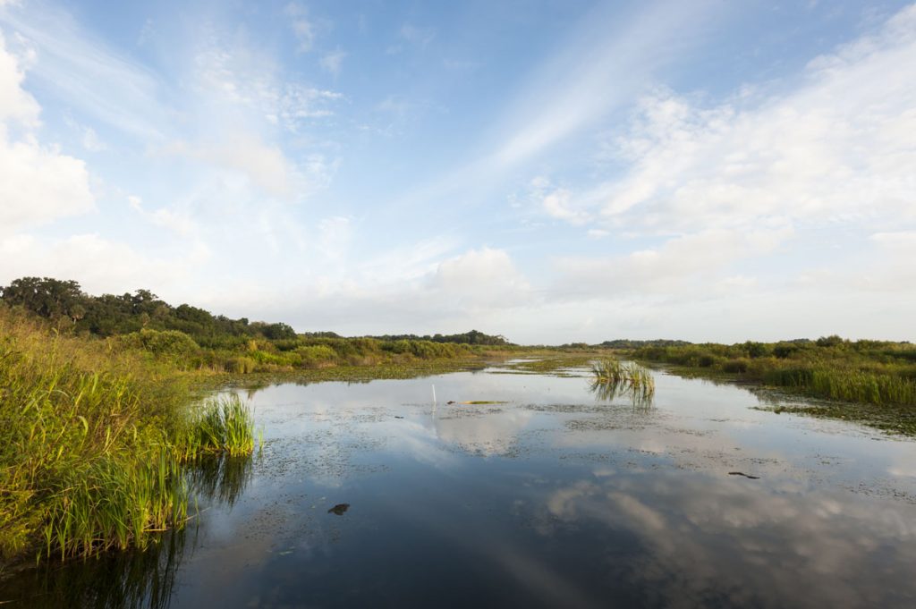 Waterway at Emeralda Marsh Conservation Area