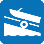 Boat ramp icon 