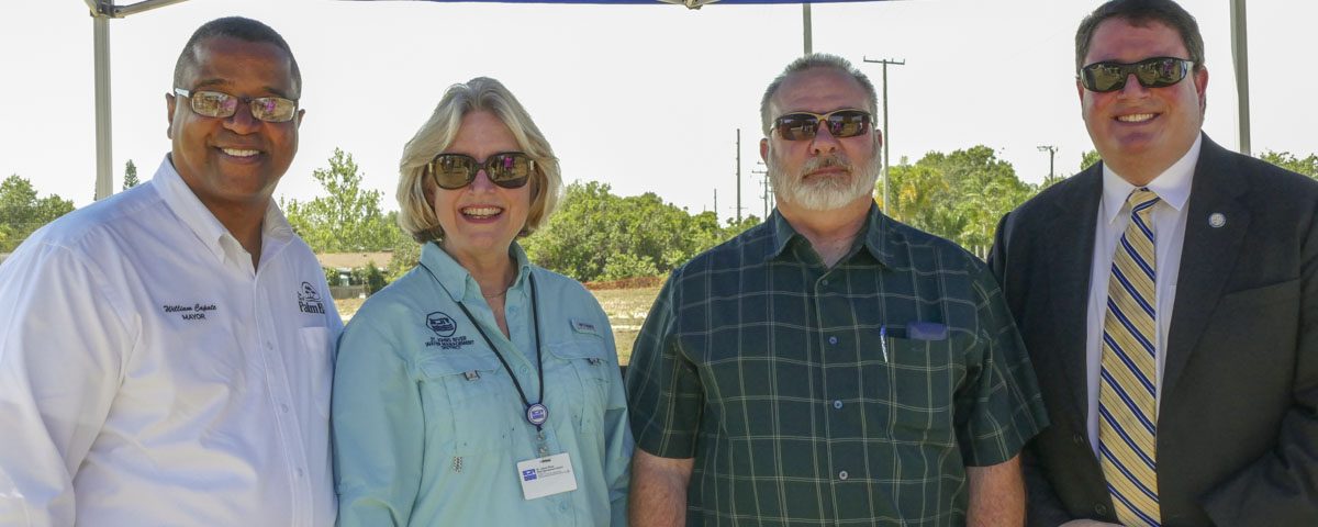Canal 1 improvement celebration in Palm Bay