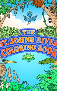 Cover of the St. Johns River Coloring Book