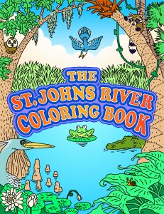 Cover of the St. Johns River Coloring Book