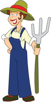 farmer Illustration of a farmer from the Great Water Odyssey