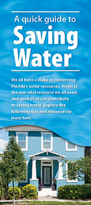 Water conservation quick guide graphic