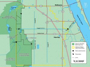 Map of the Canal 1 project area