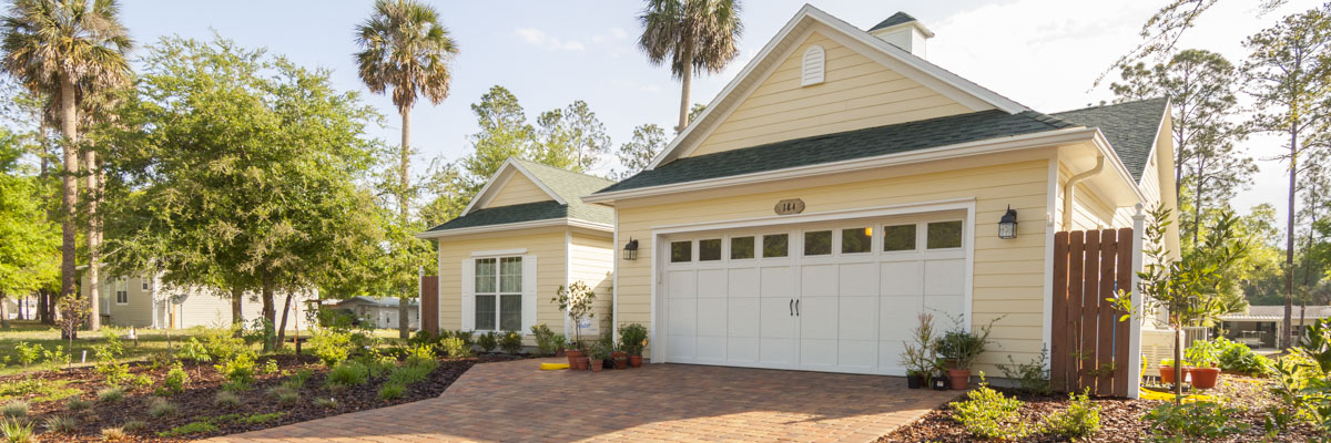 Exterior of a Florida Water Star certified house
