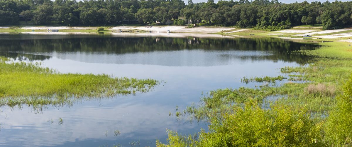 Lake Brooklyn taken from the highway 21 bridge