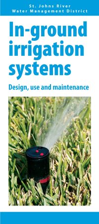 In-ground irrigation systems publication cover