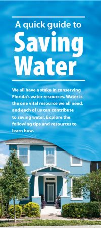 A quick guide to Saving Water publication cover