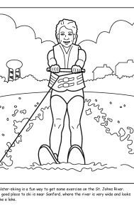 St. Johns River coloring sheet number 8