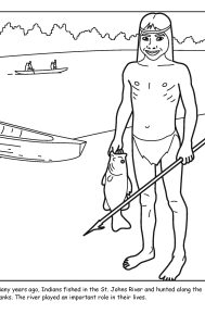 St. Johns River coloring sheet number 11