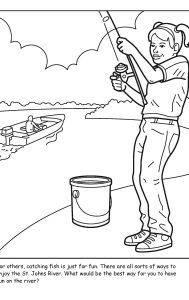 St. Johns River coloring sheet number 16