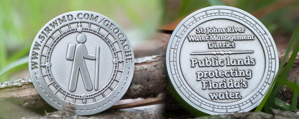 District geocache coin