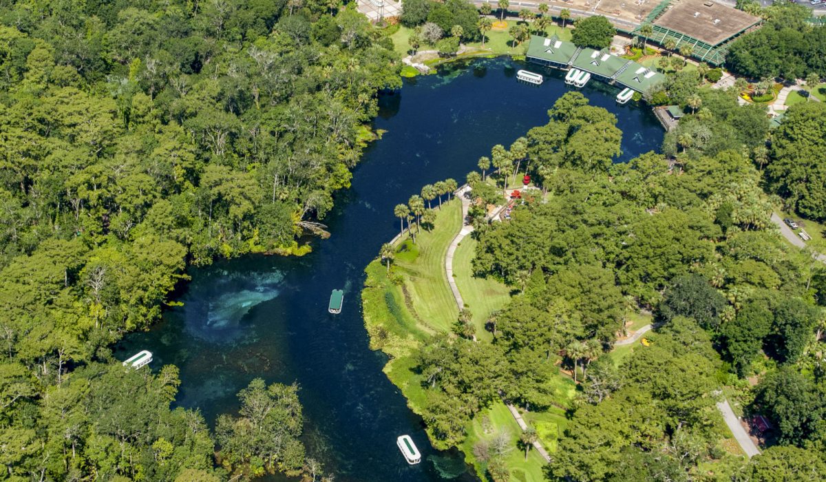 Aerial of Silver Springs