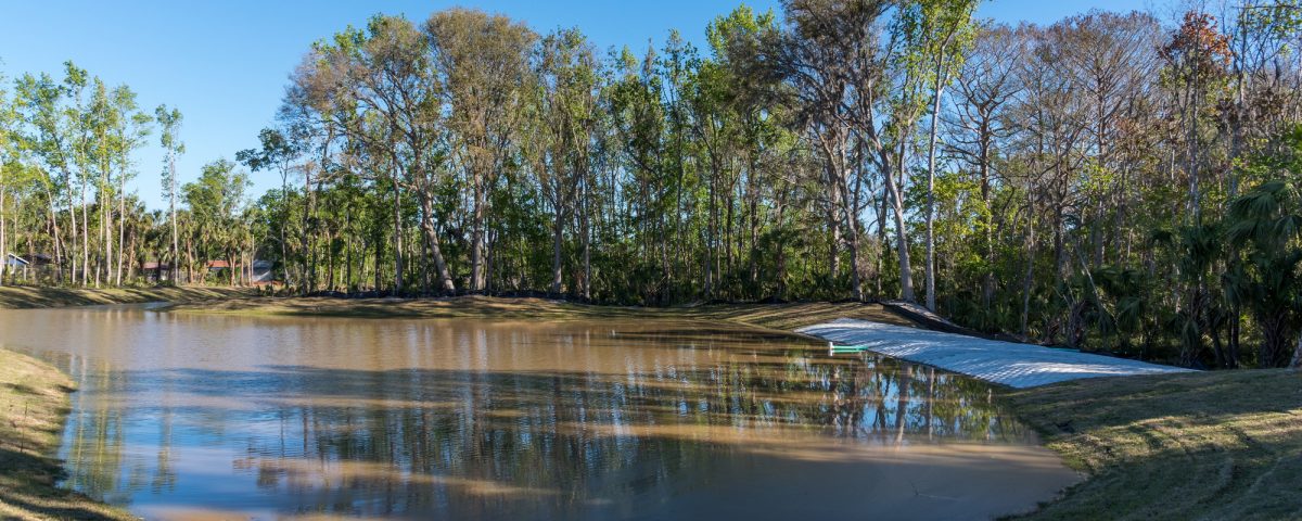 Booker Park Regional Stormwater Pond in Palatka