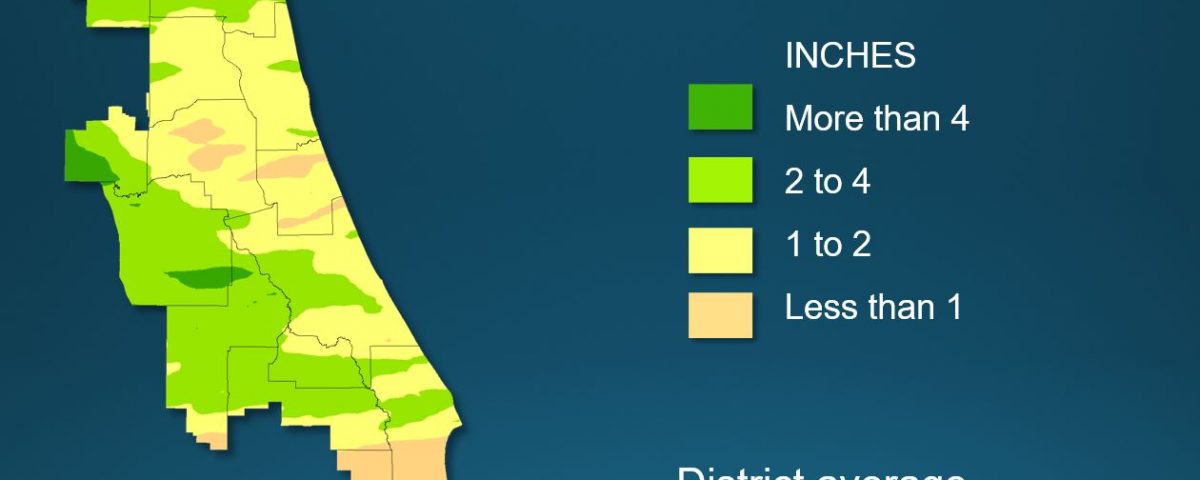 Map of monthly rainfall for March 2018