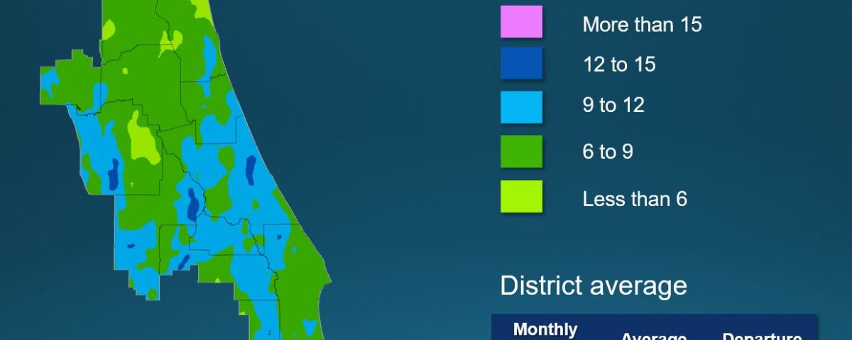 Map of monthly rainfall for May 2018