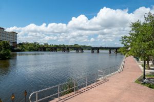 Crane Creek with a river walk