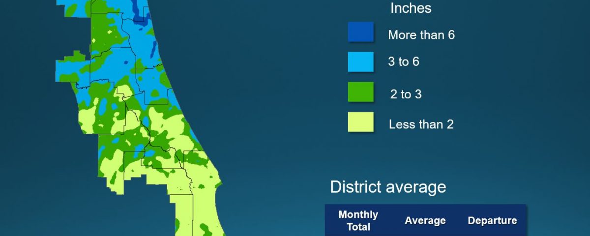 Map of monthly rainfall for November 2018
