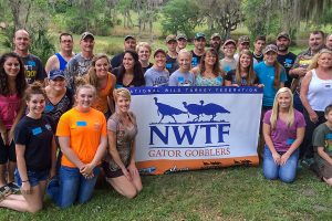 Members of the National Wild Turkey Federation Gator Gobblers