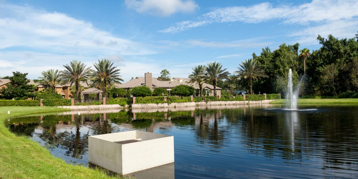 SJRWMD_stormwater_pond Stormwater pond at Sabal Point