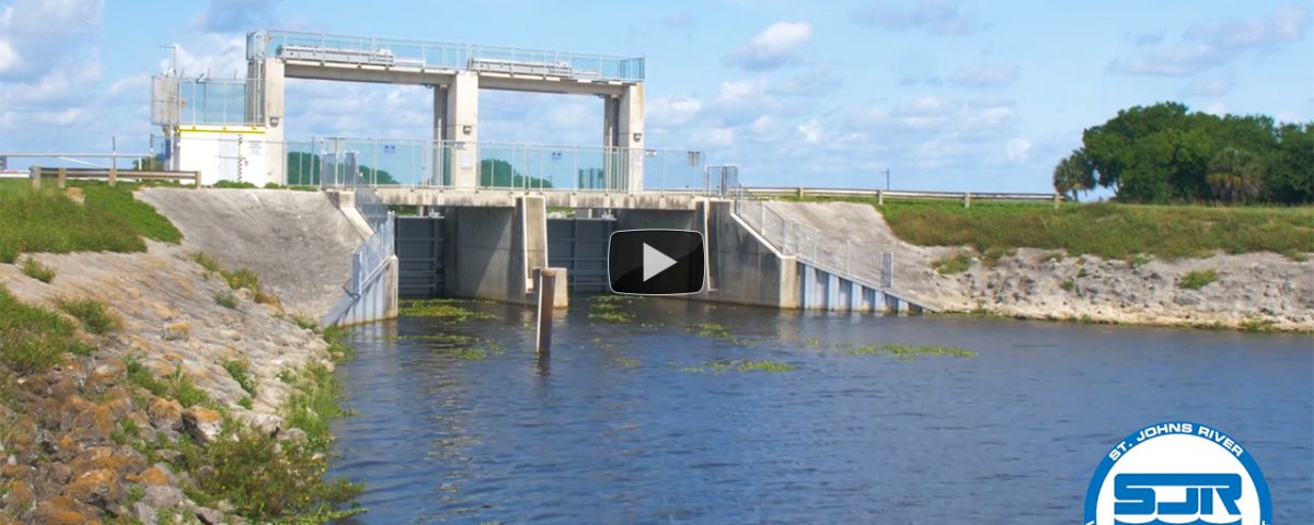 Image of a flood control in the Upper St. Johns River Basin