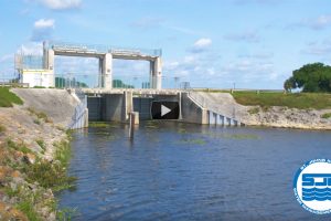 Image of a flood control in the Upper St. Johns River Basin