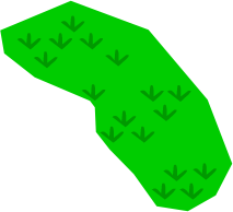 Illustrated grass