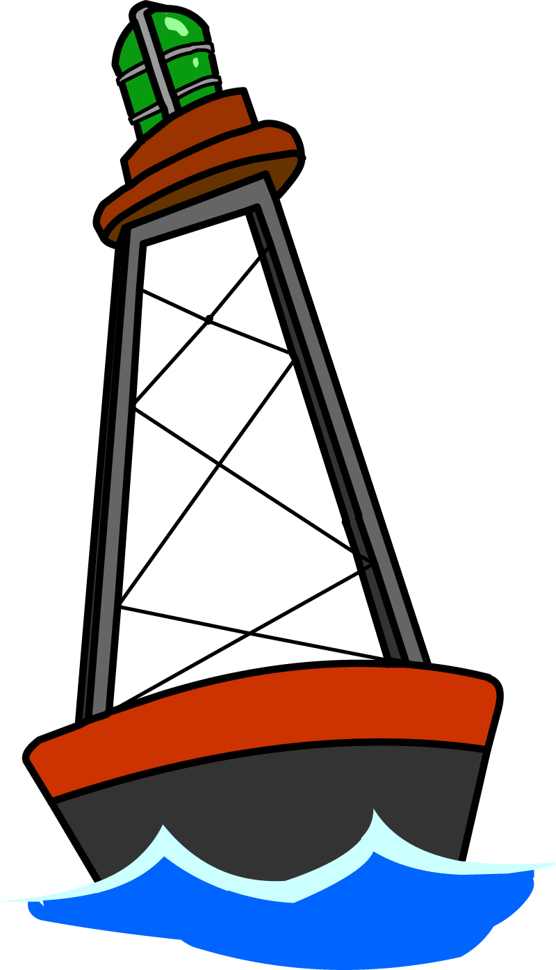 Illustrated buoy