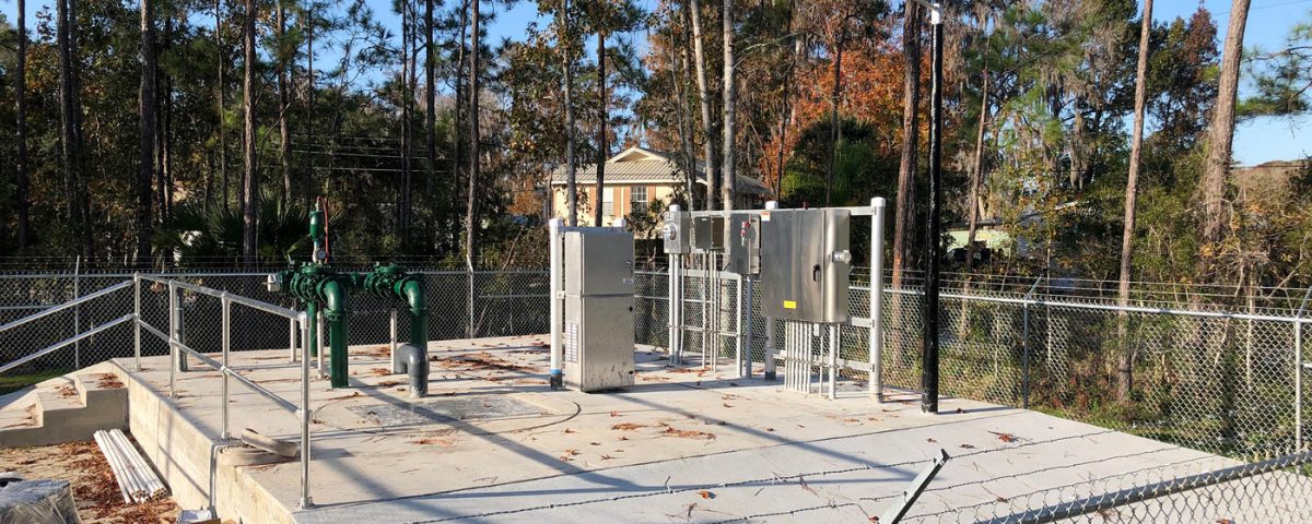New wastewater treatment station