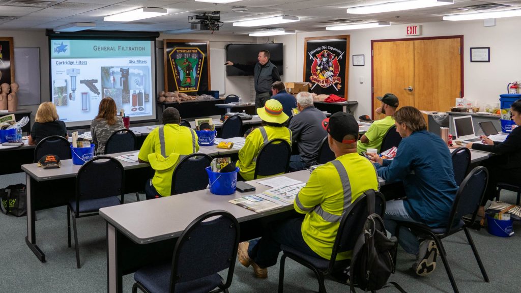Irrigation and landscape professionals attend training in the Florida Water Star program