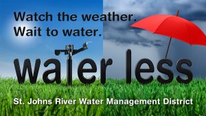 Facebook Watch the Weather, Wait to Water Banner with tagline