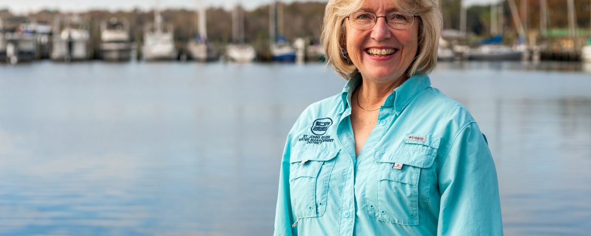 Dr. Ann Shortelle standing by a river
