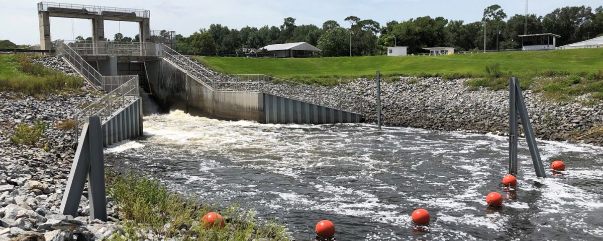 The Moss Bluff Dam