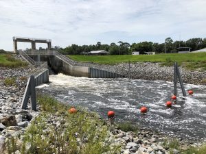 The Moss Bluff Dam