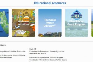 Image buttons from the Education page