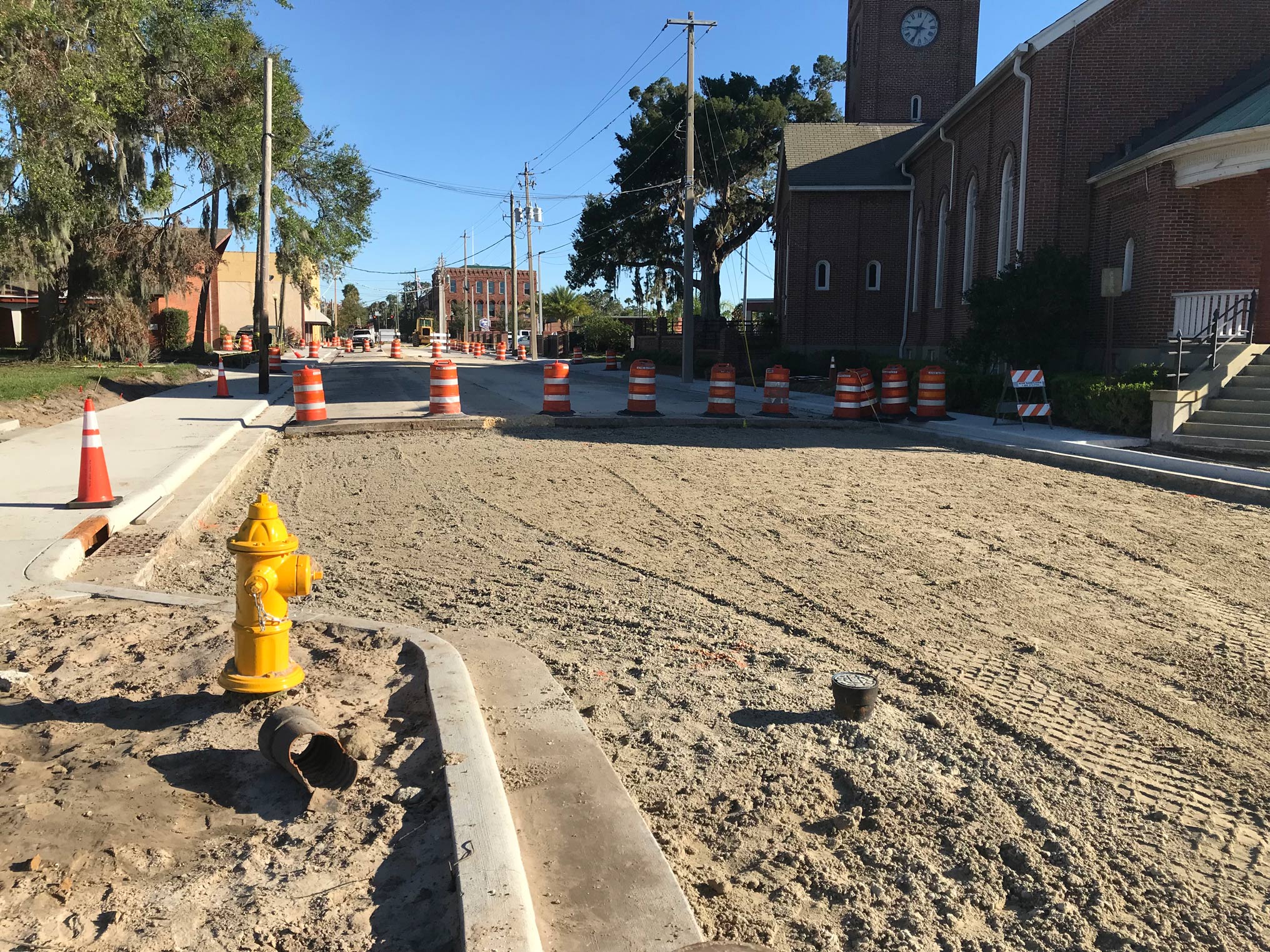 District REDI funds enabled the city of Palatka to replace water pipes downtown.