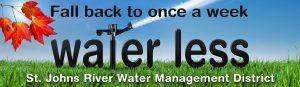 Fall back Water Less web banner