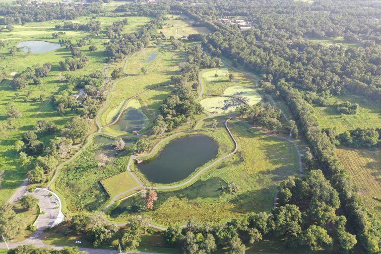 Aerial of Ocala Wetland Groundwater Recharge Park