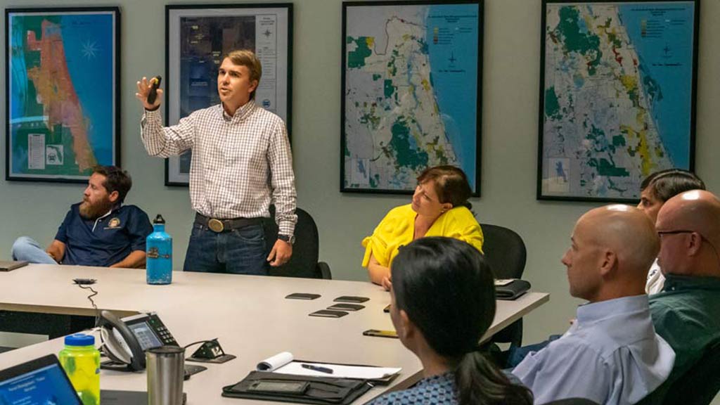 A love for the outdoors is in Chris Kinslow’s blood. His career destination as a St. Johns River Water Management District land manager seemed inevitable.