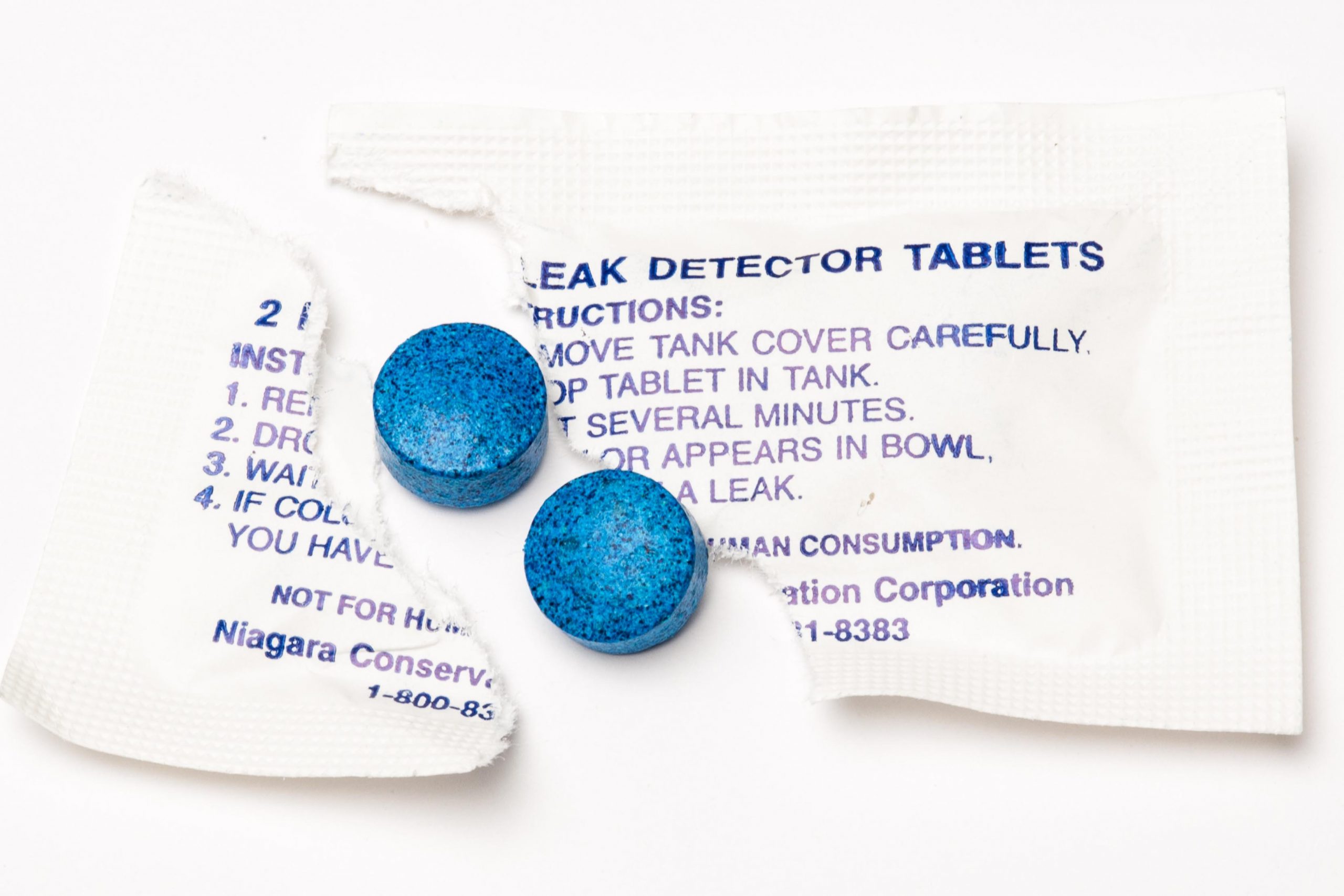 Two blue pills