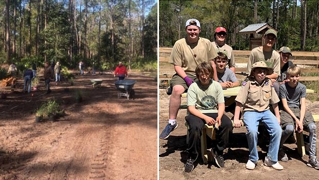 The District owns more than 700,000 acres spread out across 18 counties, with our staff directly managing more than 400,000 acres and the remainder managed by other agencies or local government partners.