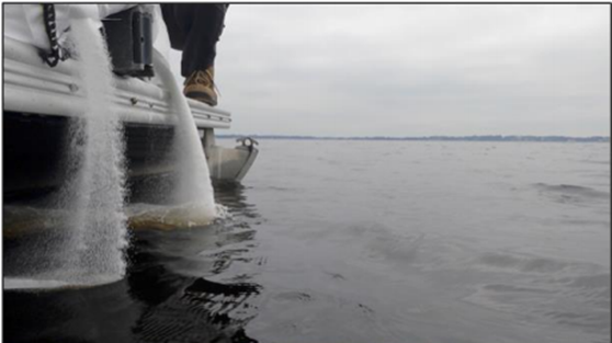 Large amounts of water being dumped into Lake Minneola