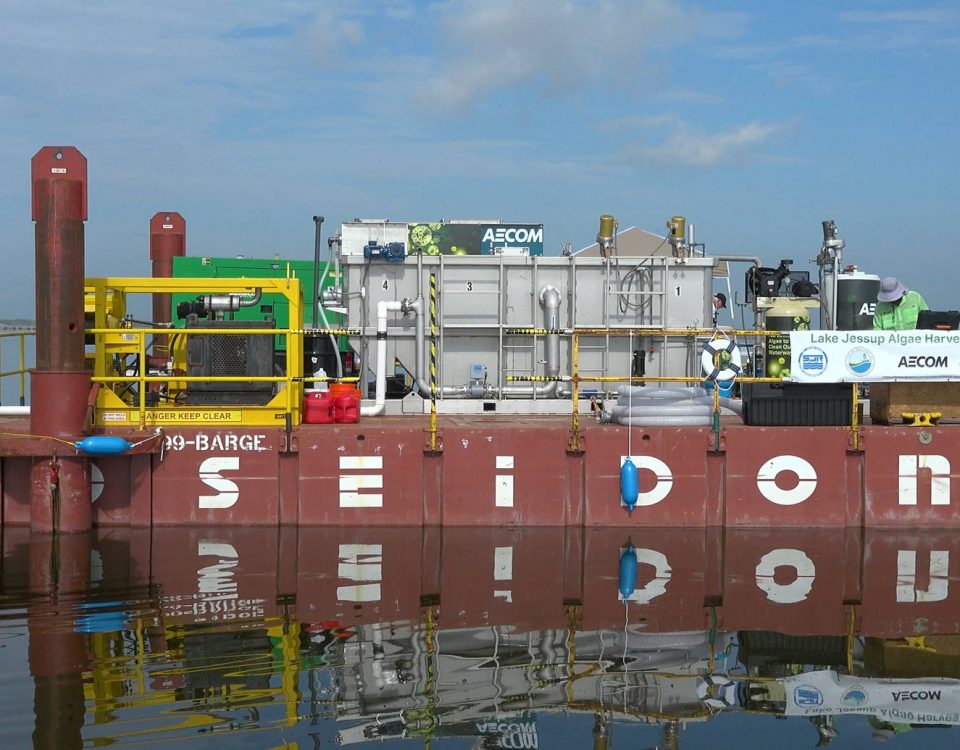 mobile algal harvesting platform